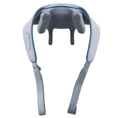 Hirestia Masajeador Térmico con Shiatsu 26W | Blanco / Gris